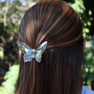 Hair clip mariposa grande