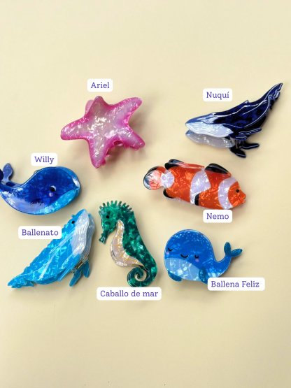 Animales del mar