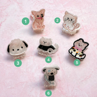 Mini Clips Pet Lovers