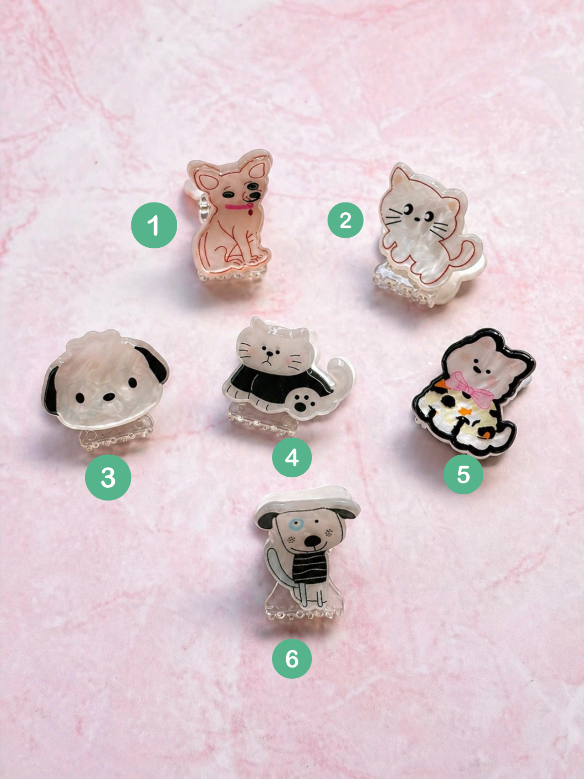 Mini Clips Pet Lovers
